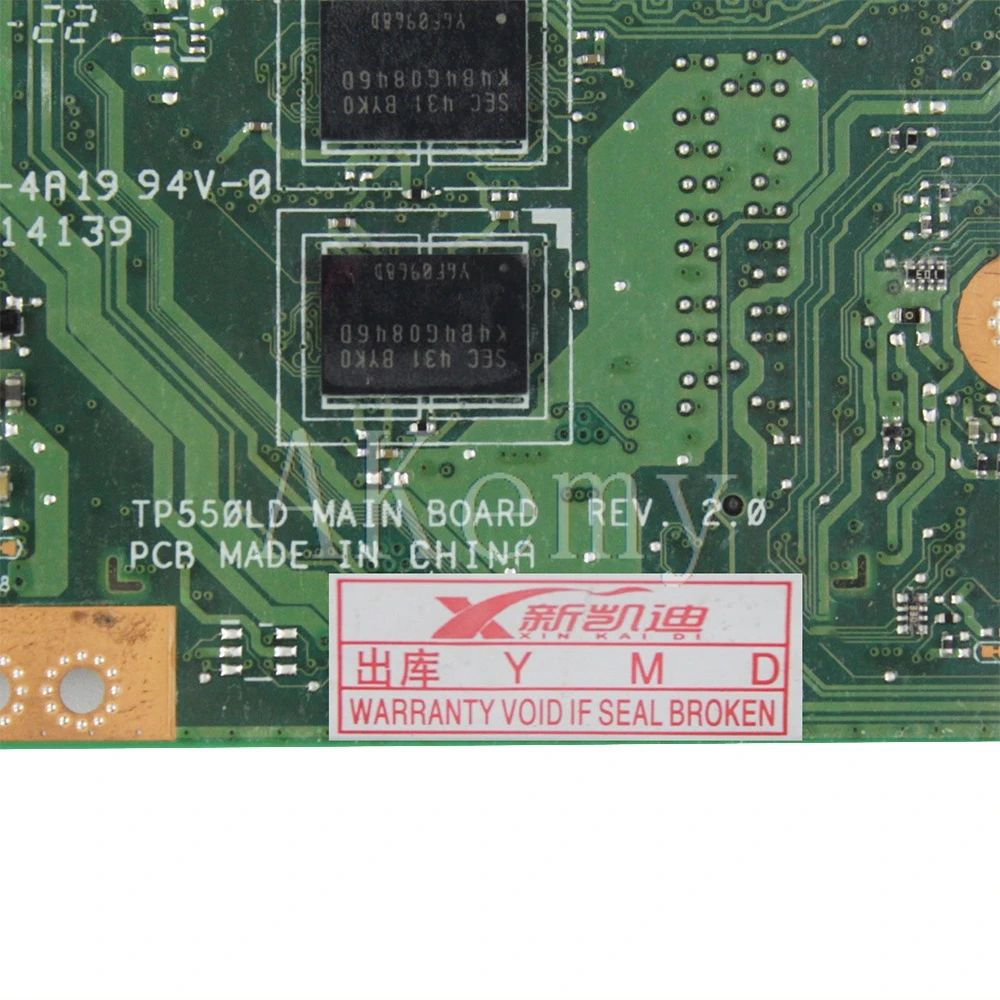 SAMXINNO для ASUS TP550LA TP550LJ TP550LD TP550LN материнская плата протестирована ок I3-4010+ 4 г ram GT820M