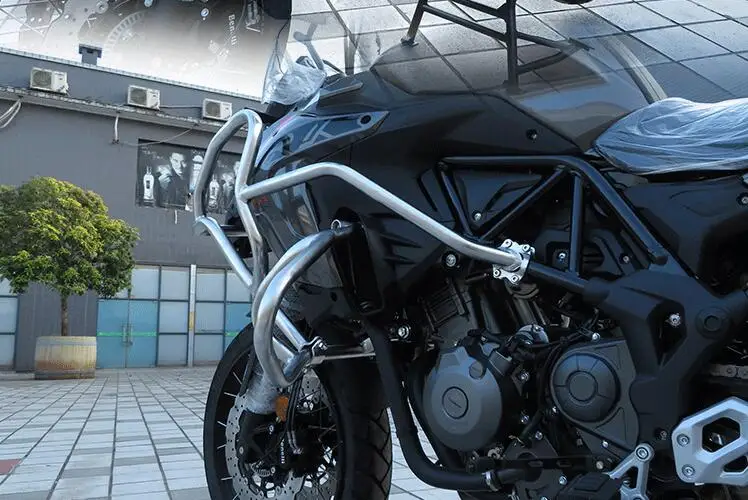 Benelli TRK502X TRK502 ползунки из нержавеющей стали защита от повреждений двигателя