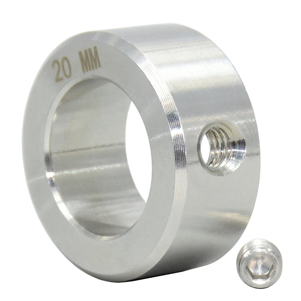 SCA -Stainless Steel Shaft Collars Clamping Elements Retaining Ring Sleeve Throat Clamp Thrust Fixed Stop |