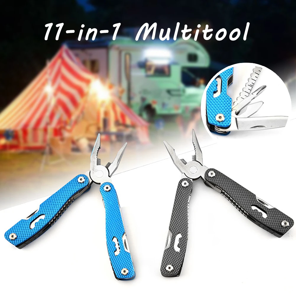 

11-in-1 Multitool Pliers For Men EDC Tool Outdoor Survival Multi Functional Tool For Fishing Hiking Backpacking