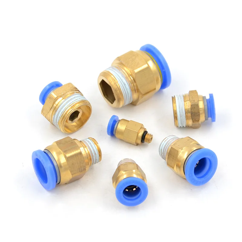 

Pneumatic Fitting Joint PC Series Tube Pipe Connector Male Straight Quick Connecting PC10-02 PC10-03 PC10-04 PC12-02 PC12-03