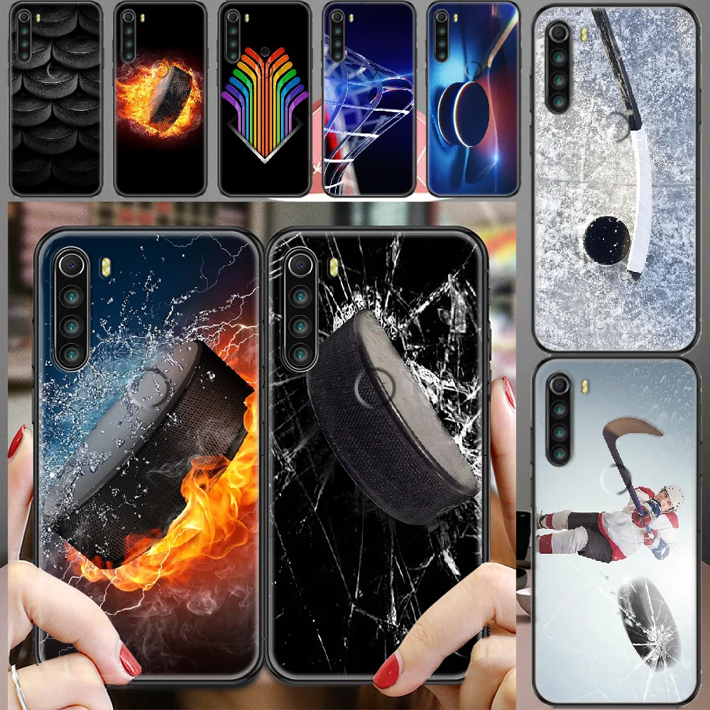 

Ice Hockey Rink Sports Phone case For Xiaomi Redmi Note 7 7A 8 8T 9 9A 9S K30 Pro Ultra black pretty waterproof art cell cover