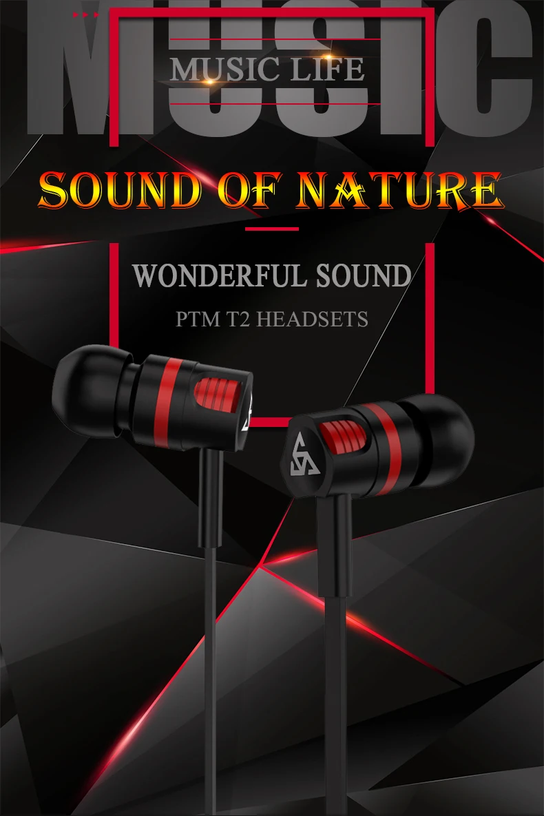 PTM T22 натуральная гарнитура с микрофоном, наушники с высоким чистым звуком, спортивные проводные наушники для huawei P20 30 Pro