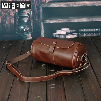 

2020 New Korean fashion Vintage Men's crossbody bag small PU leather bag men's bag мужская сумка bolso de hombre мужская сумка
