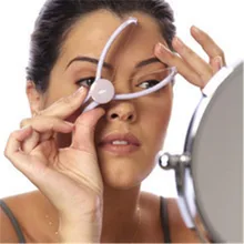 Эпилятор для удаления волос на лице и теле, ручная нарезание резьбы, портативная система для удаления волос, инструмент для макияжа губ