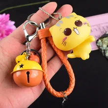 Мультяшная кукла аниме брелок CC gato negro gua jian сумка аксессуары для мужчин и женщин автомобильный Подарочный Брелок для ключей оптом крутой