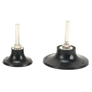 

2pcs 1/4inch Shank 2inch 3inch Backing Pad Rotary Sanding Disc Pad Holders Tool Set Screw Hole Lock Rotary Sanding Disc Holder