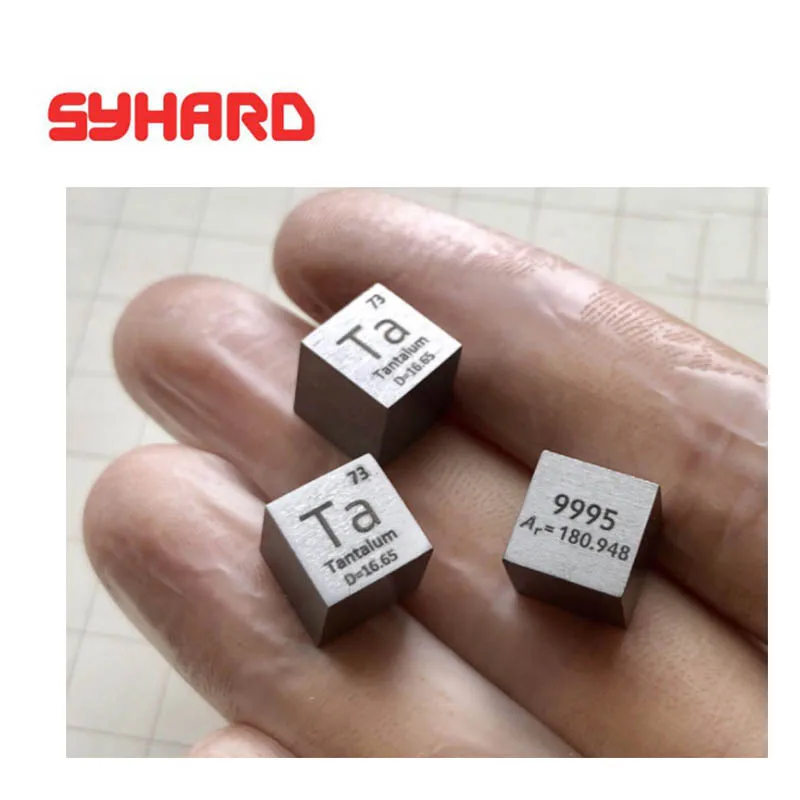 

Tantalum Cube 10x10x10mm About 16.6g Cubic Ta≥99.95%