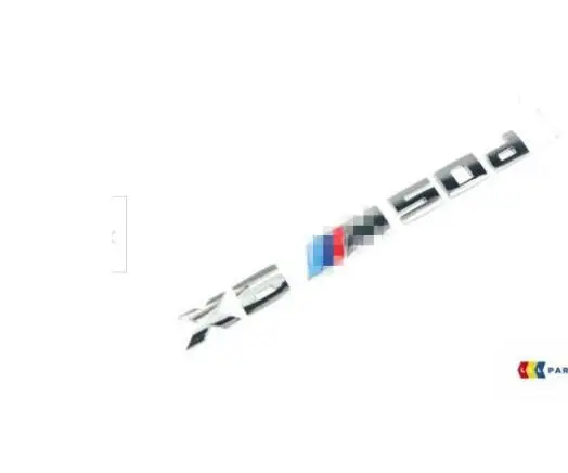 

NEW MATTE SILVER FOR X6 SERIES REAR TRUNK X6 M50d EMBLEM LETTERING BADGE 8059012