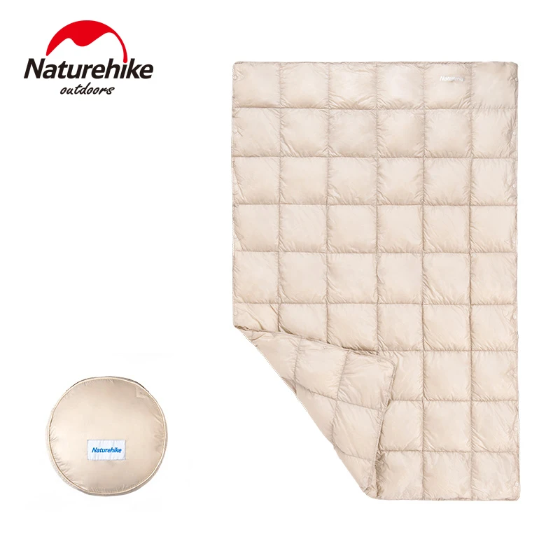 

Naturehike Multifunctional Goose Down Shawl Blanket Quilt Outdoor Camping Travel Ultralight Portable Splicing Waterproof Blanket