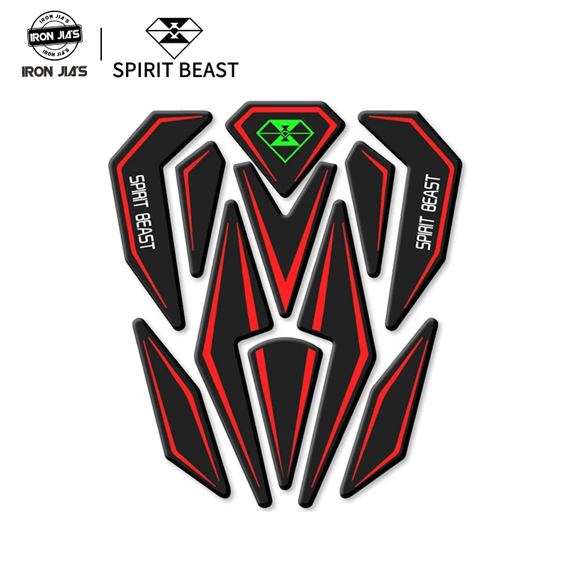 Autocollant Reflechissant Pour Velo 3d Housse De Protection Pour Reservoir De Carburant Stickers De Decoration Pour Moto Esprit Bete Aliexpress