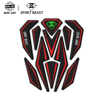 

Reflective 3D Motorcycle Sticker Moto Gas Fuel Tank Protector Pad Cover Decoration Decals for motorcycle etc SPIRIT BEAST