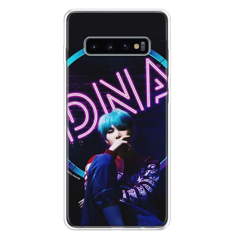 TW036-1 Seokjin Suga симпатичный чехол для телефона для samsung Galaxy S10+ Note 10 9 8 S9 S8 J4 J6 J8 плюс S7 S6 корпус под плетенную сумку - Цвет: TW036-1