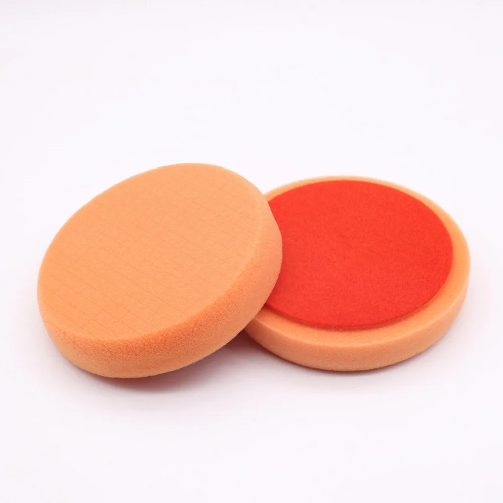 Conjunto de Polimento Esponja de Espuma Polegada de Volta Carro Polegada Borda Chanfrada Projeto Redondo Disco Abrasivo 150 Milímetros Almofada 5 Placa 30mm Xinzhitong 6 Pad 9 Cheap Esponja p encerar