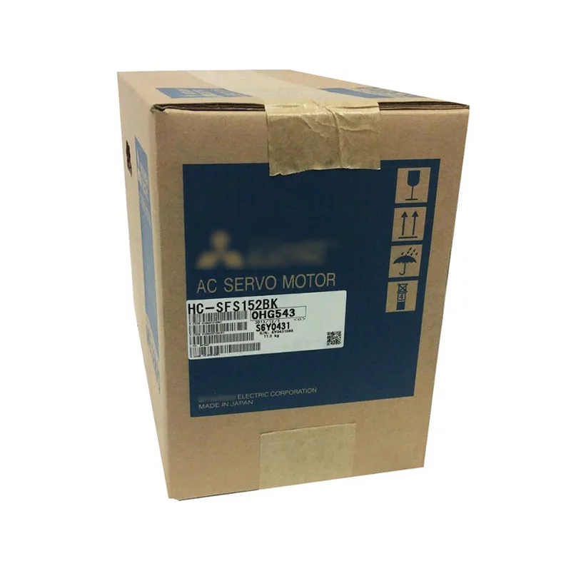 Новый оригинальный серводвигатель переменного тока HC-SFS152B HC-SFS152 HC-SFS152BK |
