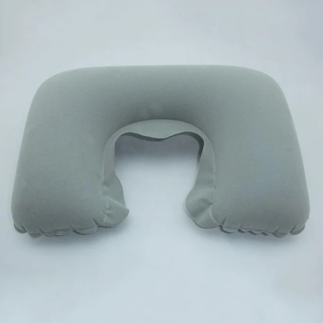 Pillow Inflatable U Shape Neck Cushion Comfortable Pillow Office Air Cushion Airplane Driving Nap Support Head Rest Travel Tool 6