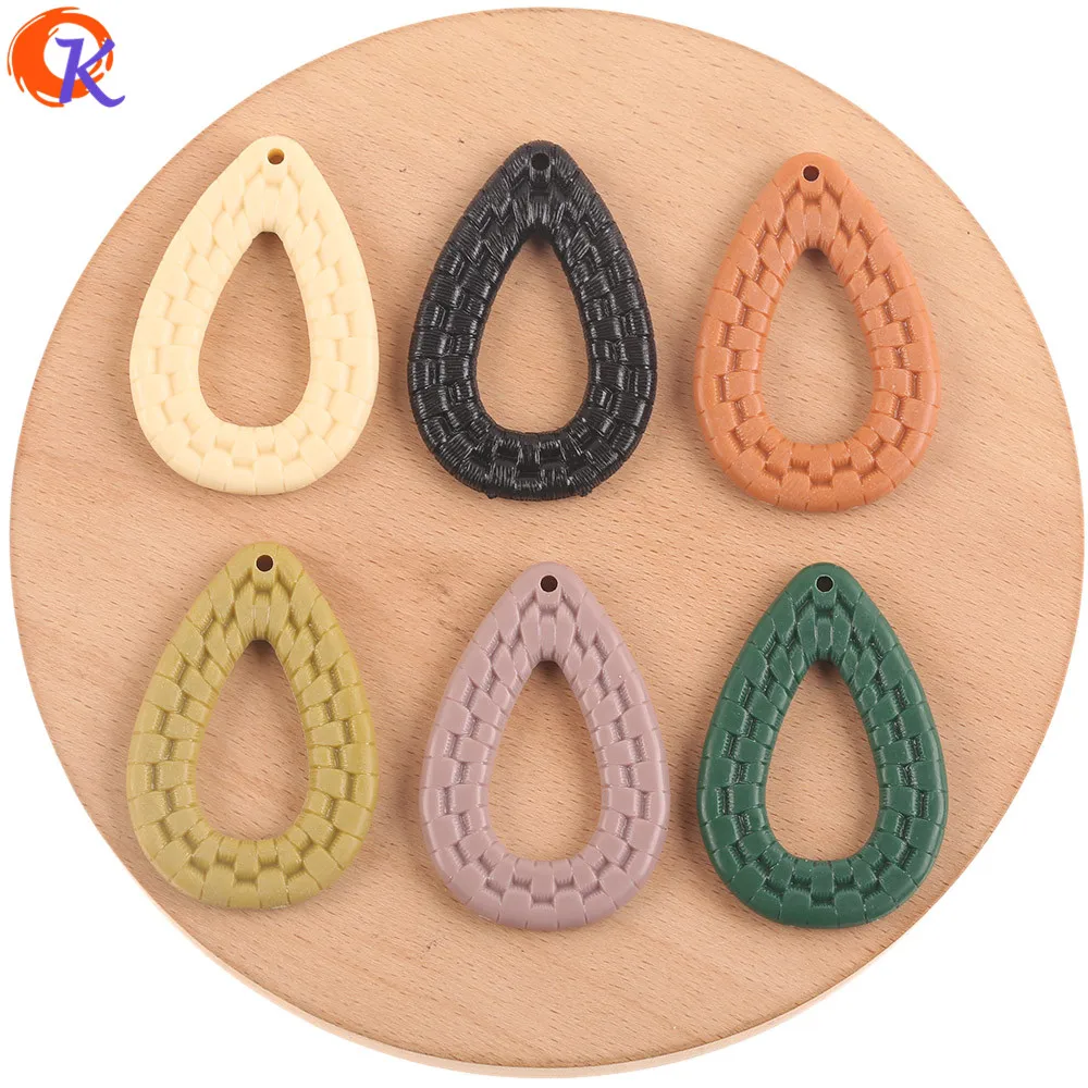 

Cordial Design 35*51mm 100Pcs Jewelry Accessories/DIY/Acrylic Beads/Drop Shape/Beads Jewelry Making/Hand Made/Earring Findings