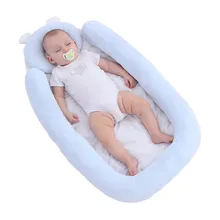 Cheap 87*45*8cm Baby Infant Bed Nest Baby Cribs Portable Newborn Travel Safe Sleep Pad Bed Cotton Cradle Baby Bedding Bumper Cheap 87*45*8cm Baby Infant Bed Nest Baby Cribs Portable Newborn Travel Safe Sleep Pad Bed Cotton Cradle Baby Bedding Bumper