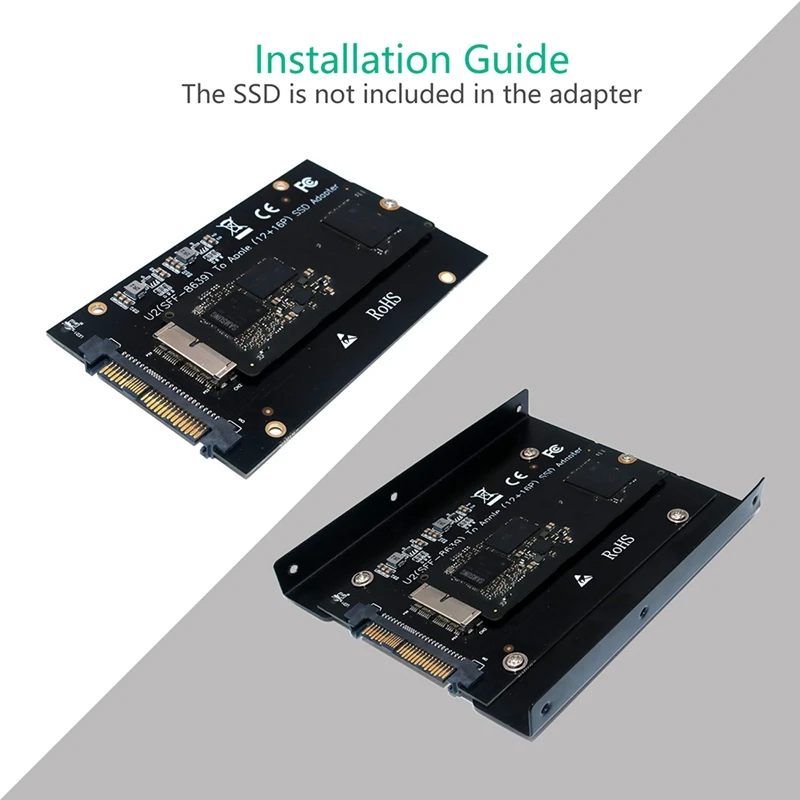 PCIe SSD SFF-8639(U.2) адаптера для ноутбука 13/14/15/16/17 MacBook Air Pro retina с 3,5 дюйма расширитель HDD клетка