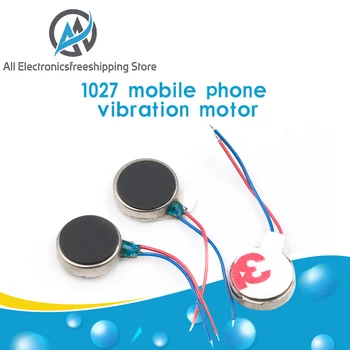 

10x DC 3V 70mA 12000 RPM For Phone Coin Flat Vibrating Vibration Motor Vibration Motor G08 Drop ship 10PCS
