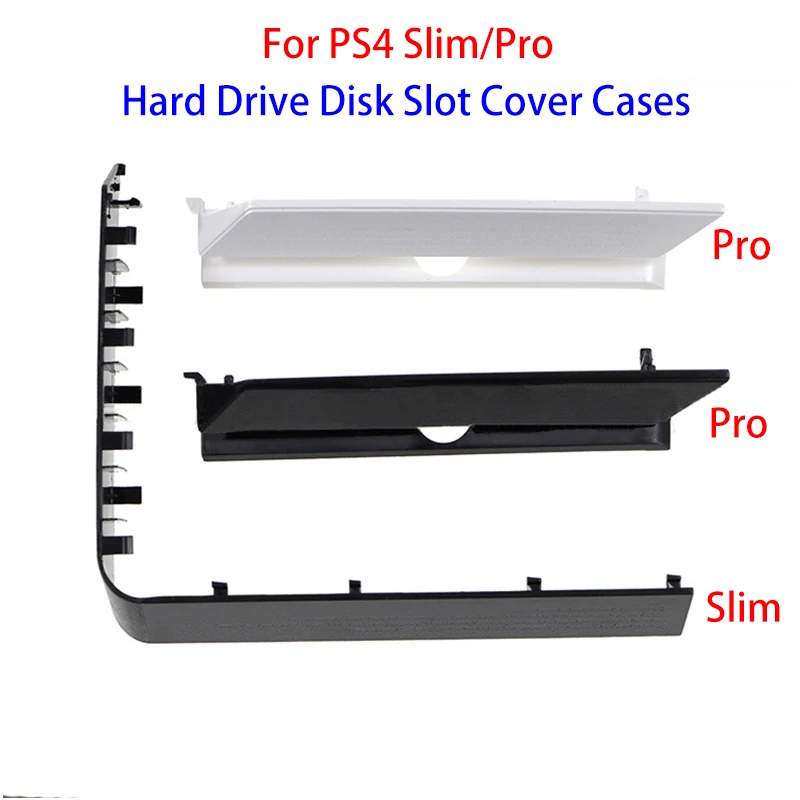 5pcs/lot For PS4 Slim Hard disk cover door Pro Console Housing Case HDD Drive Bay Slot Cover Plastic Door Flap | Электроника
