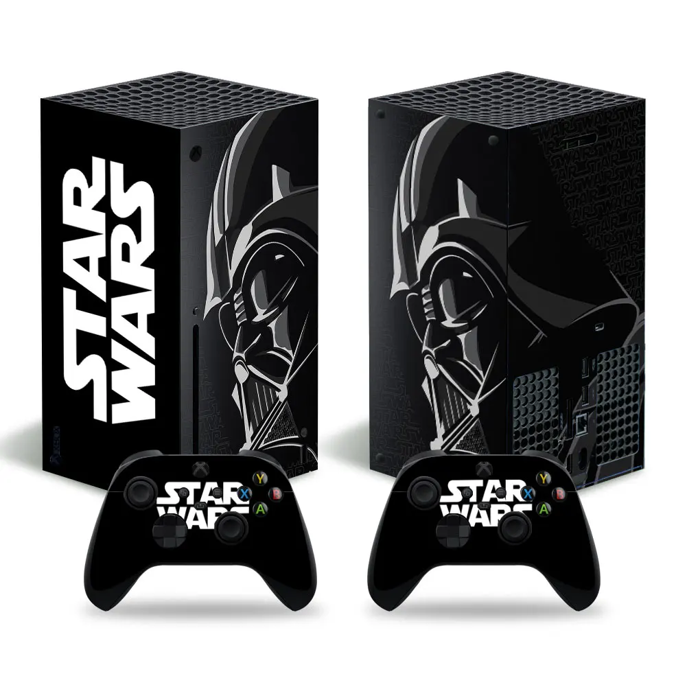 Star Wars Darth Vader Skin Sticker Decal Cover for Xbox Series X Console and 2 Controllers Xbox Series X Skin Sticker Vinyl 