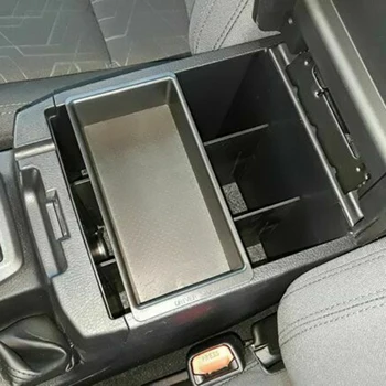 

Car Center Console Box Organizer Coins Lighter Cell phones Charger Black