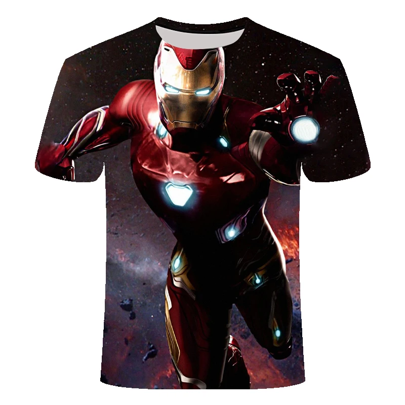 

New design Spider-man t shirt men marvel movie Avengers Endgame 3D print t-shirts Short sleeve Harajuku tshirt streetwear tops