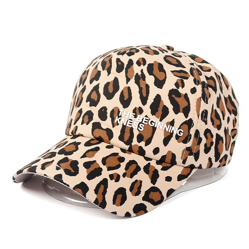 

New Fashion 2019 Summer leopard Letter print Baseball Caps Women snapback hat casquette femme bone gorra mujer hip hop