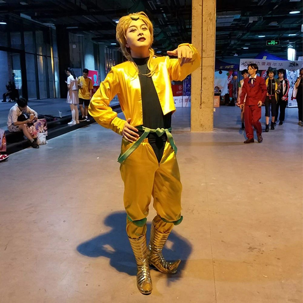 アニメジョジョの奇妙な冒険ディオブランドコスプレ衣装ハロウィン衣装カスタムメイド Anime Costumes Aliexpress