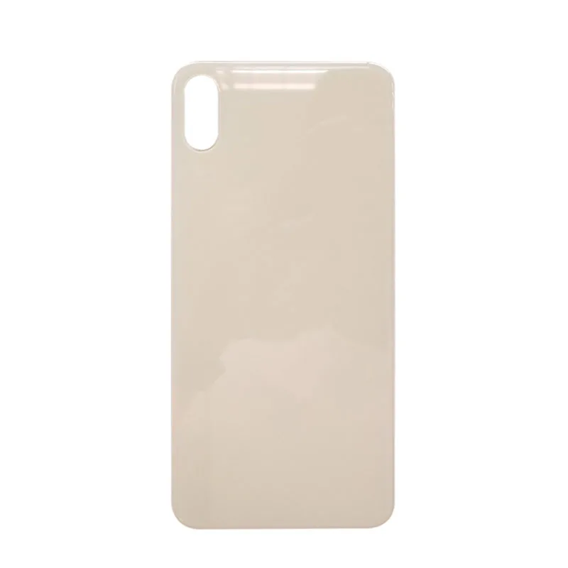for xs max gold Новое большое отверстие для iphone X XS MAX Задняя стеклянная задняя крышка для батареи задняя дверь Корпус чехол задняя крышка корпус Корпус задняя крышка Корпус чехол - Цвет: for xs max gold
