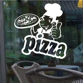 

Express Pizza Sticker Restaurant Decal Poster Vinyl Art Wall Decals Decor Mural Pizza Sticker Wall Decal Pizza Glass Decal