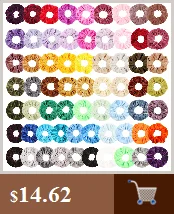 40 шт./лот, тонкие дешевые бархатные эластичные резинки для волос, резинка для волос для женщин и девочек, аксессуары для ухода за волосами, 30H