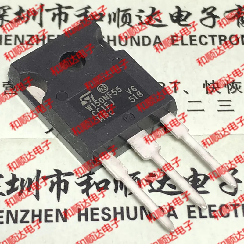 2 шт./W150NF55 STW150NF55-247 55В 120A TO247