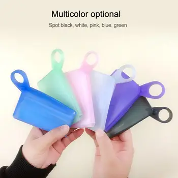 

Folding portable Silicone Storage clip Face Masks Organizer Dustproof and Moisture-Proof Mask Pollution Prevention