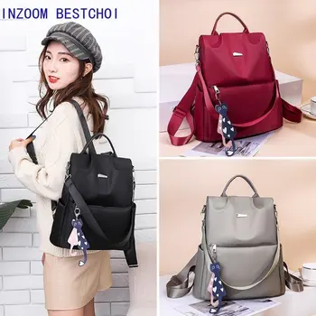 

2019 New Ladies Fashion Backpack Waterproof Bag Anti-theft Shoulder Bag Casual Mochilas Feminina Bagpack Mochila Mujer