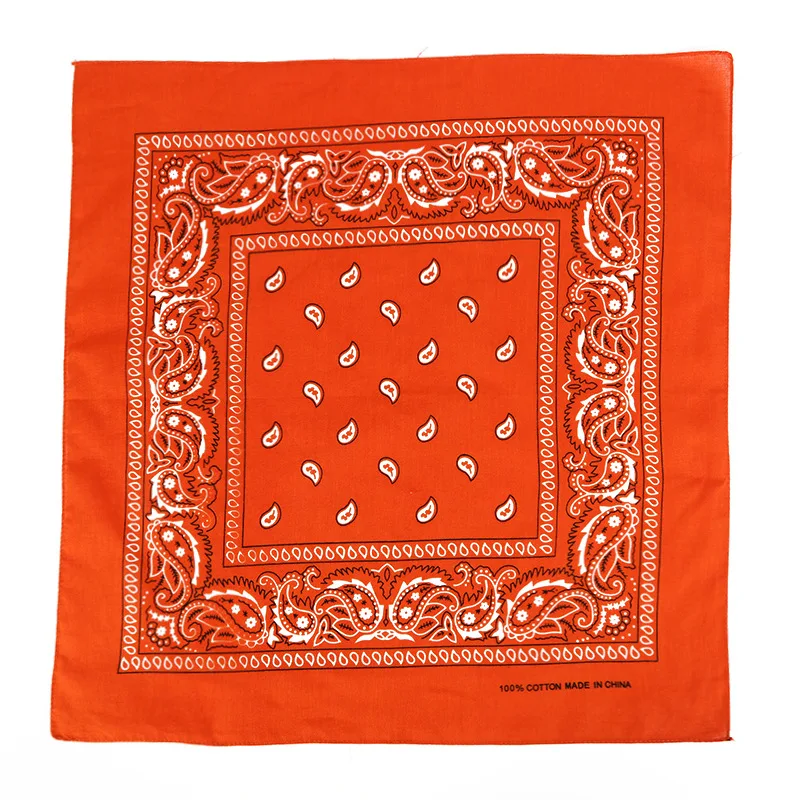 

Printed Handkerchiefs Men's Suit Pocket Chest Towel 54x54CM Small Square Hanky Retro British Korean Dress Pocket Square