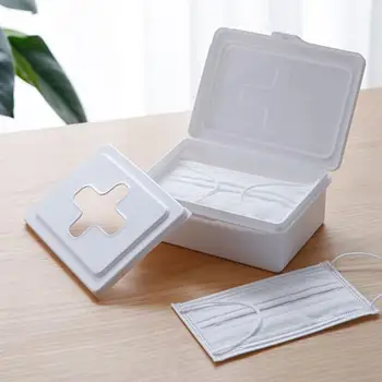 

GloryStar Dustproof Cross Storage Box with Cover for Home Wet Tissue Container