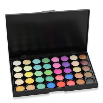 

40 Colors Matte Shimmer Eyeshadow Palette Smoky Pigment Long Lasting Makeup Palette Glitter Eye Shadow Pallete Makeup Tools