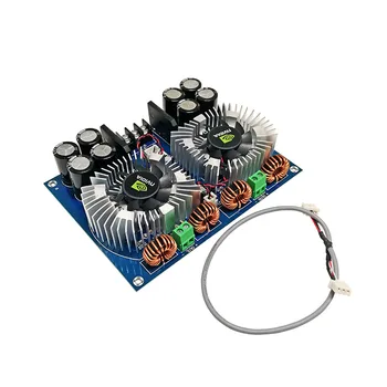 

TDA8954TH DC24V 420W * 2 2.0 Channel AD + 2 Fans Digital Audio Amplifier Board