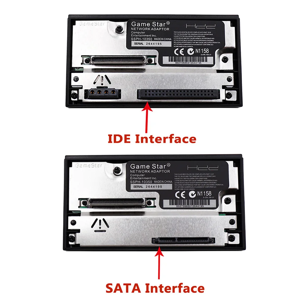 Adapter sieci interfejsu SATA/IDE do konsoli PS2 Fat Adapter SATA