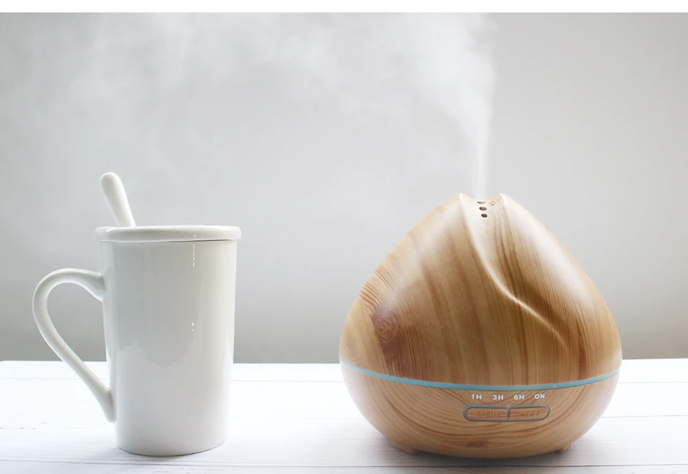 JUTAOHUI 500 мл увлажнитель воздуха эфирное масло диффузор Humidificador тумана 7 цветов светодиодный Ароматический диффузор ароматерапия для дома