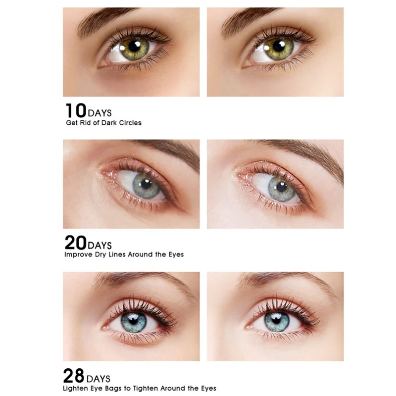 60 шт. маска для глаз с зелеными водорослями и кристаллами увлажняющий и укрепляющий кожу удаляет темные круги маска для глаз против отечности гель