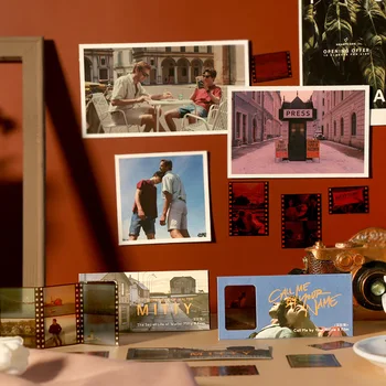 

JIANWU 24-frame Classic Film Series Film Sticker Retro PET Material journal Stickers Decorative Stationery Scrapbooking