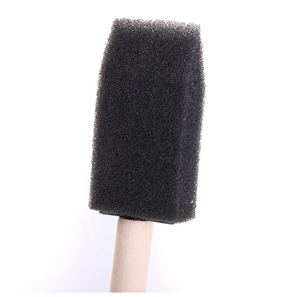 Горячая XD-1-Inch губка деревянная кисть краска набор(значение Набор 25)-легкий, прочный, подходит для пятен, лаков, рукоделия, искусства