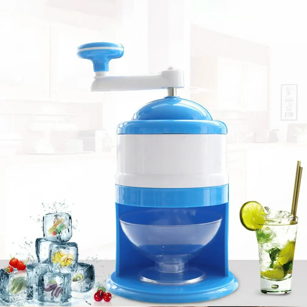 

Ice Crusher Manual Hand Crank Ice Grinder For Fine Or Coarse Pieces Strongest Heaviest Duty Essential Kitchen Tool