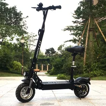 FLJ Adulto Scooter Elettrico con sedile 48V/1200W / 500W kick scooter pieghevole di scooter e grande ruota electro bike scooter electrico
