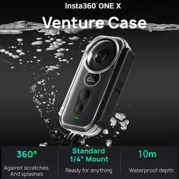 

Ouhaobin Waterproof Housings Dive Case for Insta 360 ONE X Dive Protective Case waterproof depth 10m