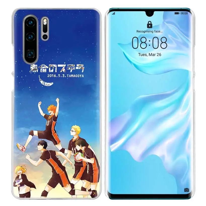 07 Haikyuu Hinata чехол для huawei mate 30 20 10 P20 P30 Lite Pro P Smart Y9 Prime Honor 8A 8X 10i PC Чехлы для телефона - Цвет: 07