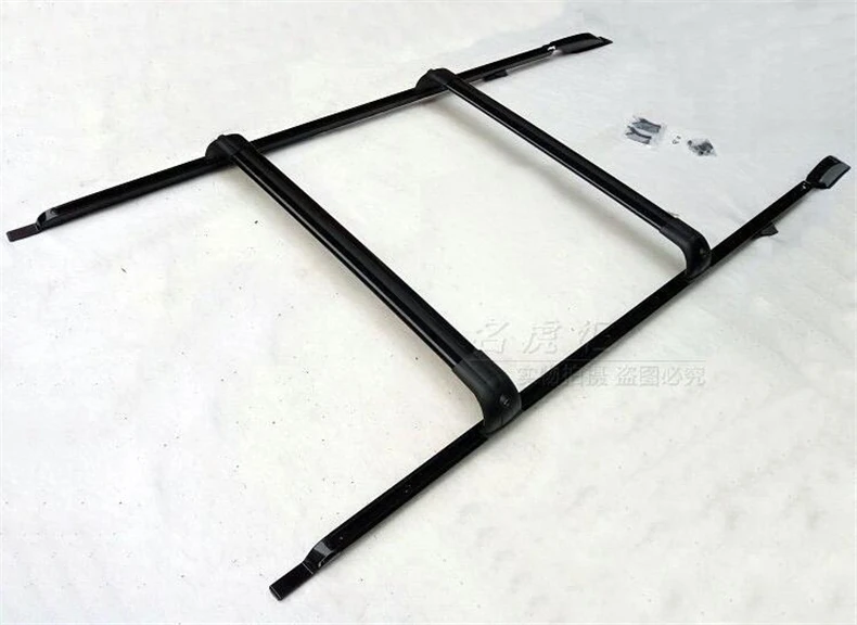Black 4 Root Багажник на крышу поперечная багажная стойка для Land Rover Дискавери 4 LR4 2010- Высокое качество алюминиевый сплав Материал аксессуары - Цвет: Black 4 Root